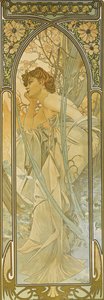 Dagens tider: Aftendrøm af Alphonse Mucha