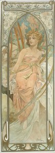 Dagens tider: Morning Awakening af Alphonse Mucha