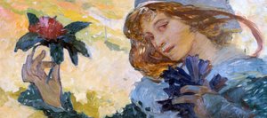 Uden titel, c1880-1930 af Alphonse Mucha