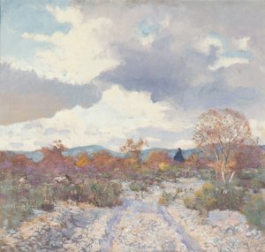 Palm Springs, ca. 1925 (olie på lærred)