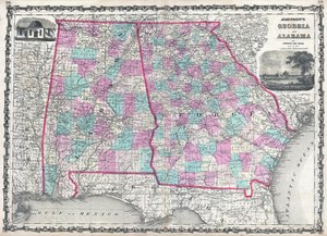 Johnsons Georgia og Alabama