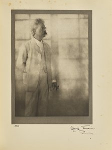 Mark Twain (Samuel Langhorne Clemens) af Alvin Langdon Coburn