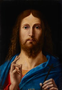 Salvator Mundi af Alvise Vivarini