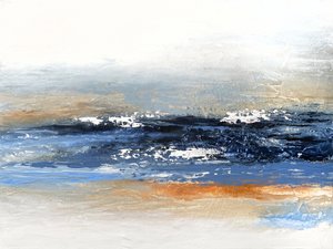 Abstrakte havbølger af Alyson Storms