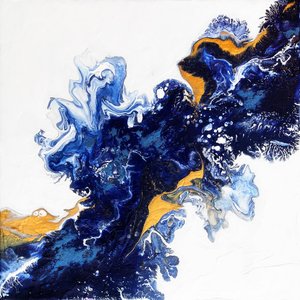 Blåt guld-flow af Alyson Storms