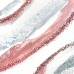 Rosaguld Geode Flow af Alyson Storms