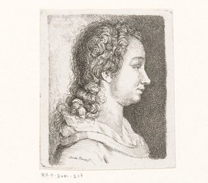 Portræt af konen til kunstneren Georg Friedrich Schmidt