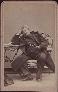 Forfatteren Alexandre Dumas far 1802-1870, ca 1868. af Amand Helm