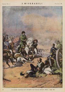Illustration til Les Miserables af Victor Hugo (farvelitografi)