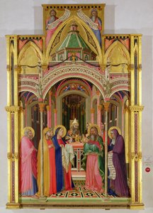 Præsentationen i templet, 1342 (tempera på panel) af Ambrogio Lorenzetti