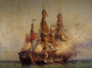 Capture of the Kent ”” by Robert Surcoufdani