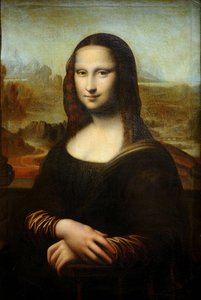 La Gioconda, efter Leonardo da Vinci, ca. 1600 (olie på lærred)