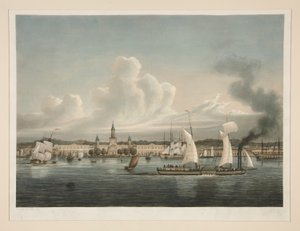 New Orleans af Ambroise Louis Garneray