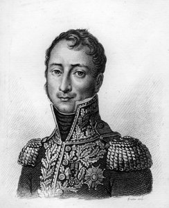 Auguste Jean Gabriel CAULAINCOURT (1777-1812) - i "Portrætter af franske generaler efter franskmændenes sejre og erobringer"". Graveret af Ambroise Tardieu i 1818. Stella Collection. af Ambroise Tardieu