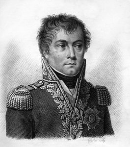 Grev Antoine François Andreossy (1761-1828), fransk general og diplomat.i "" Portrætter af de franske generaler"". Graveret af Ambroise Tardieu i 1818. Stella Collection af Ambroise Tardieu