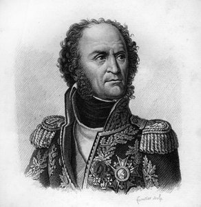 William Brown. Marskal af Frankrig (1763 til 1815).- i Portrætter af franske generaler efter franskmændenes sejre og erobringer. Graveret af Ambroise Tardieu i 1818. Stella Collection. af Ambroise Tardieu