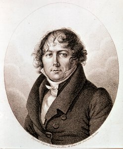 Portræt af Jean-Baptiste Biot af Ambroise Tardieu