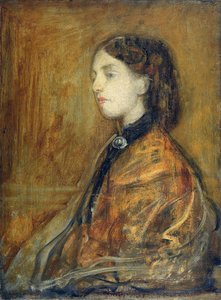 Gwen John (1876-1939) (olie på lærred) af Ambrose McEvoy