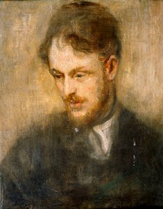 Portræt af Augustus John af Ambrose McEvoy