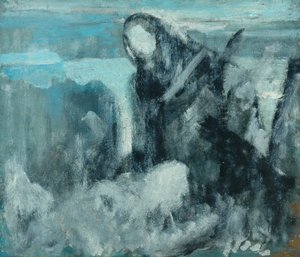 Skitse til "Netmenderne", c.1911?12 af Ambrose McEvoy