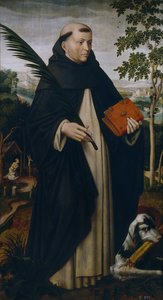Sankt Dominic af Ambrosius Benson