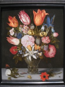 Blomster i et glas