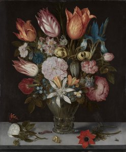 Blomster i et glas, 1606