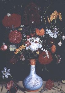Stilleben med blomster