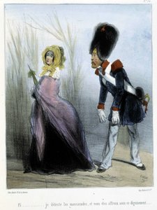 Karikatur - i "" Madeleines"" af Cham, v.1870-1880