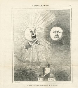 Illustration af Cham (1819-1879) i Le Charivari af Amédée de Noé