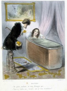 Politesse - i “” Madeleines”” af Cham, v.1870-1880 af Amédée de Noé