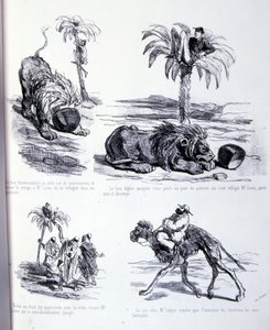 illustration til Kunsten at fede og tabe sig af Amédée de Noé