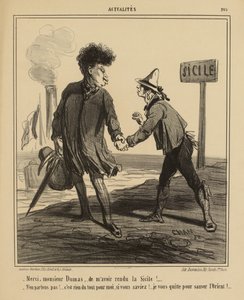 Cham - Tak, hr. Dumas, for at give mig Sicilien tilbage af Amédée de Noé