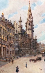 Hotel de Ville, Bruxelles (viser La Maison des Brasseurs, La Maison du Cygne og La Maison de l