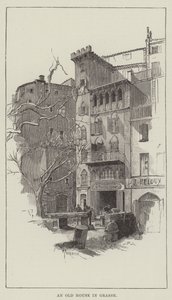 Et gammelt hus i Grasse af Amedee Forestier