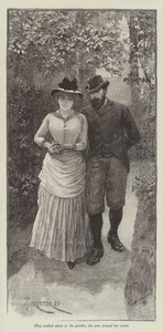 Blind Love, af Wilkie Collins af Amedee Forestier
