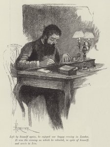 Blind Love, af Wilkie Collins af Amedee Forestier