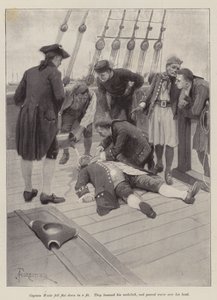 Illustration til The Luck of the Susan Bell, af Sir Walter Besant af Amedee Forestier