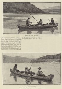 Laksefiskeri i Nordamerika af Amedee Forestier