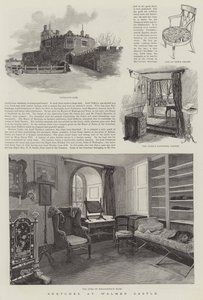 Skitser på Walmer Castle