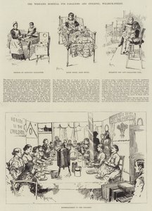 West-End Hospital for Lammelse og Epilepsi, Welbeck-Street af Amedee Forestier