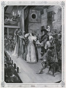 Kvinder dukker op på scenen for første gang: Othello, som produceret i december 1660 af Amedee Forestier