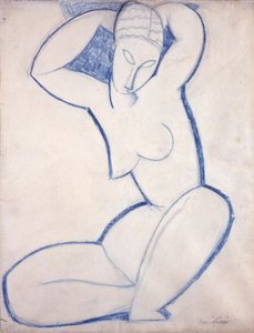 Caryatid af Amedeo Modigliani