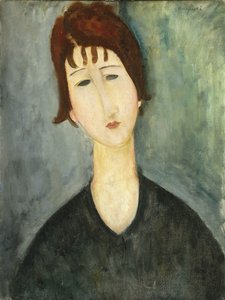 En kvinde, 1917-20 af Amedeo Modigliani