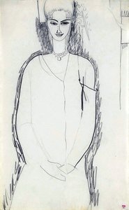 Anna Ekmatova, ೧೯೧೧ af Amedeo Modigliani