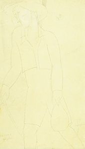 Fårefold, 1915-16 af Amedeo Modigliani