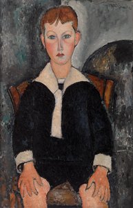 Dreng i sømandsdragt af Amedeo Modigliani