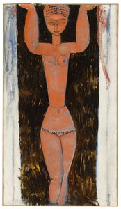 Cariatide, 1913 af Amedeo Modigliani