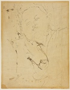 Diego Rivera af Amedeo Modigliani