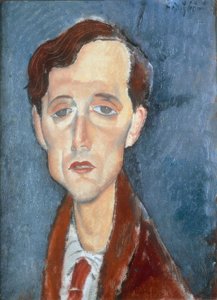 Frans Haellens af Amedeo Modigliani